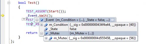 1. Hover mouse to evaluate expression